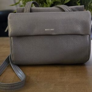 Matt & Nat Charcoal Crossbody Bag